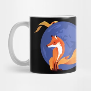 Firefox beach Mug